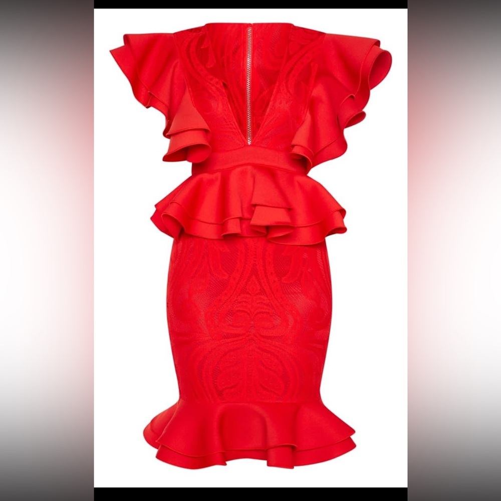 Pretty little things dress red